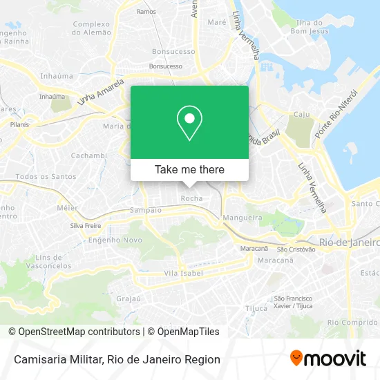 Camisaria Militar map