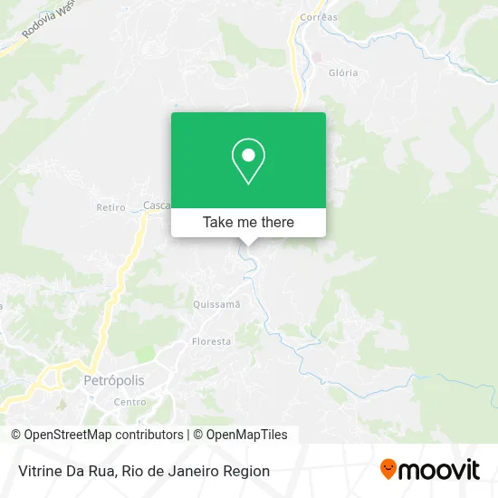 Vitrine Da Rua map