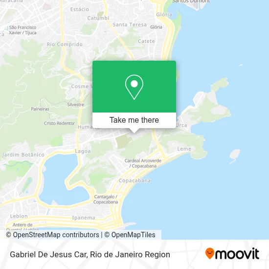 Gabriel De Jesus Car map