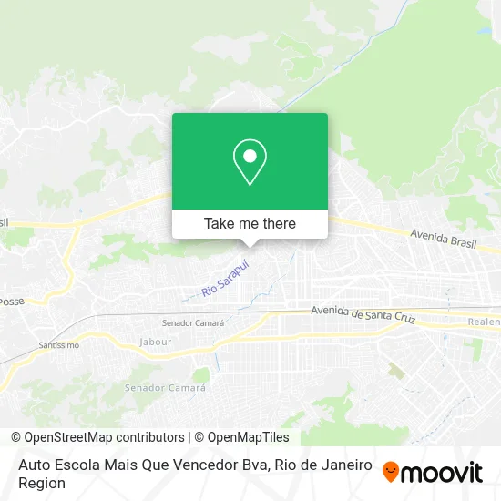 Auto Escola Mais Que Vencedor Bva map