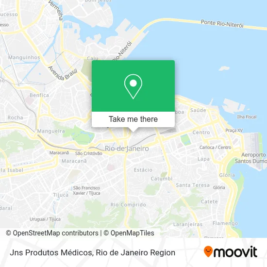 Jns Produtos Médicos map