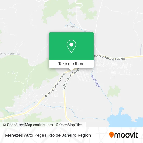 Menezes Auto Peças map