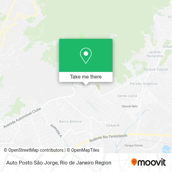 Auto Posto São Jorge map