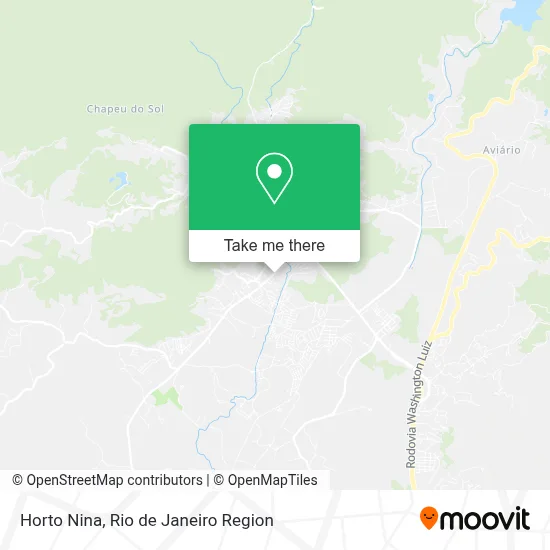 Horto Nina map