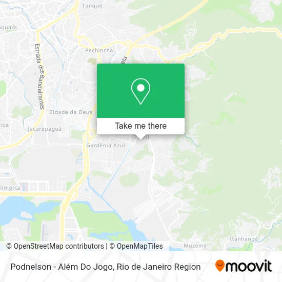 Podnelson - Além Do Jogo map