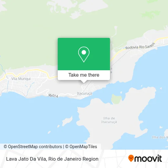 Lava Jato Da Vila map