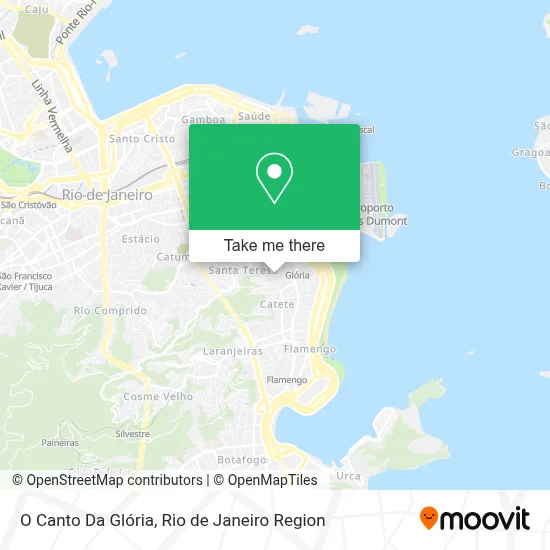 O Canto Da Glória map