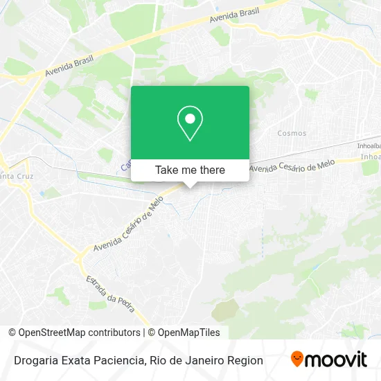 Drogaria Exata Paciencia map