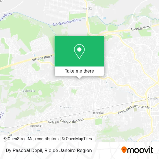 Dy Pascoal Depil map