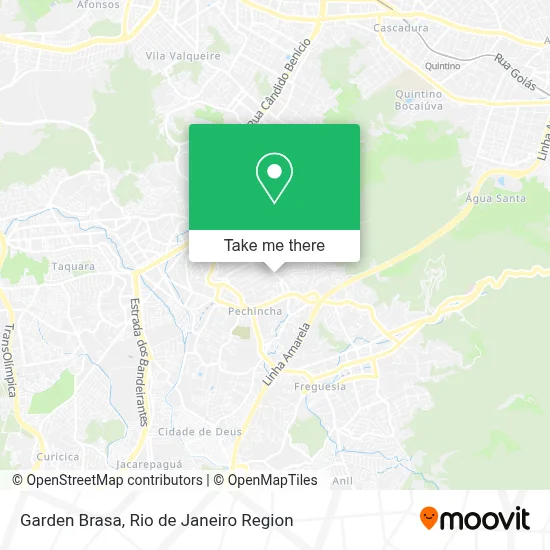 Garden Brasa map
