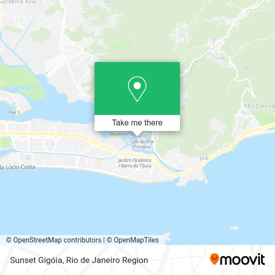 Sunset Gigóia map