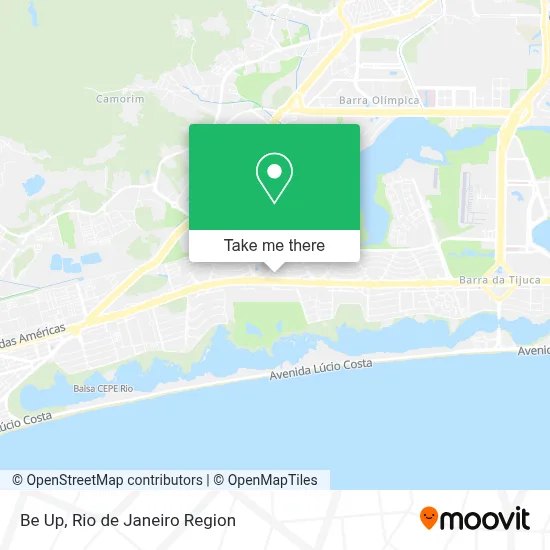 Be Up map