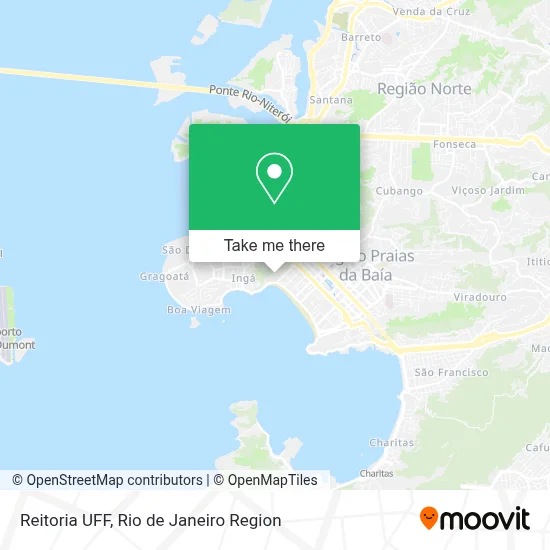 Reitoria UFF map