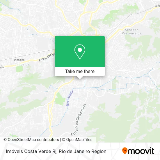 Imóveis Costa Verde Rj map