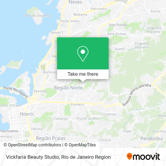 Vickfaria Beauty Studio map