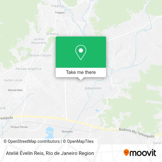 Ateliê Évelin Reis map