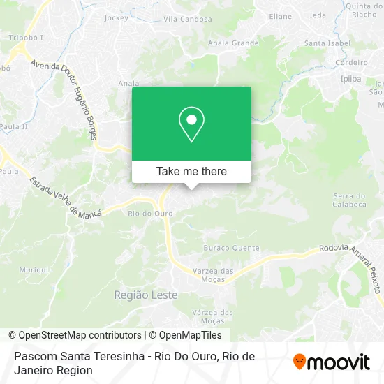 Pascom Santa Teresinha - Rio Do Ouro map