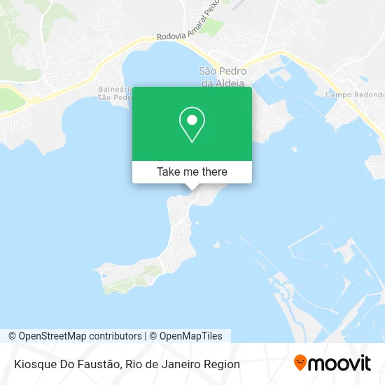 Kiosque Do Faustão map