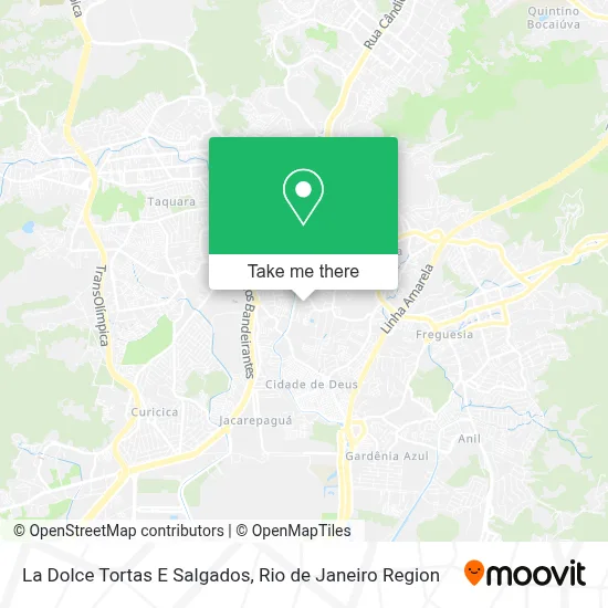 La Dolce Tortas E Salgados map