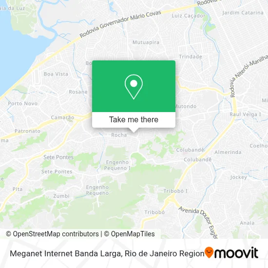 Meganet Internet Banda Larga map
