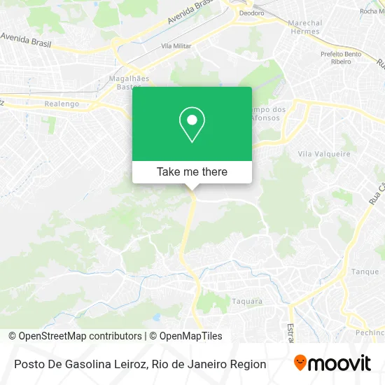 Posto De Gasolina Leiroz map