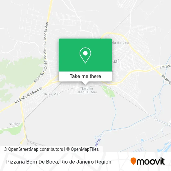 Pizzaria Bom De Boca map