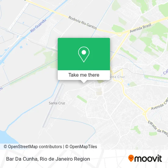 Bar Da Cunha map