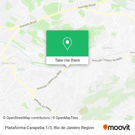 Plataforma Carapeba 1/3 map
