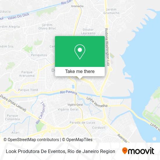 Look Produtora De Eventos map