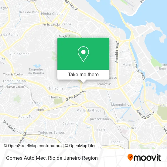 Gomes Auto Mec map