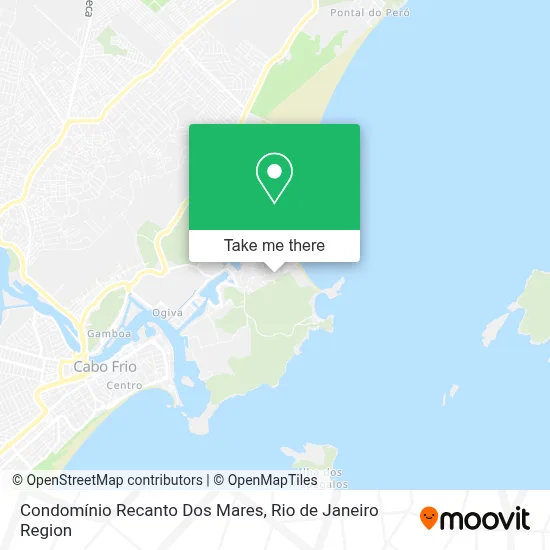 Condomínio Recanto Dos Mares map