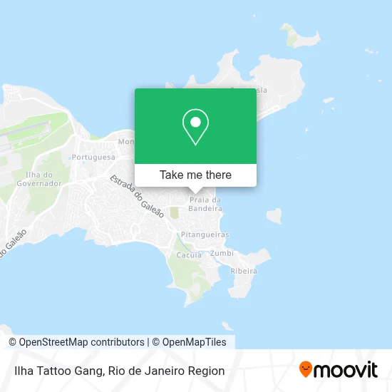 Ilha Tattoo Gang map