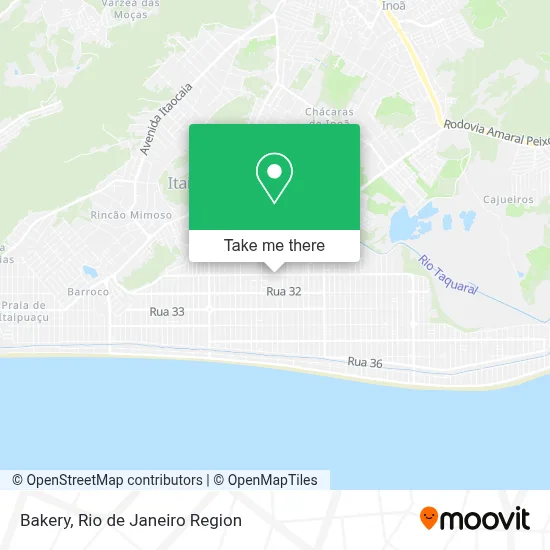 Padaria map