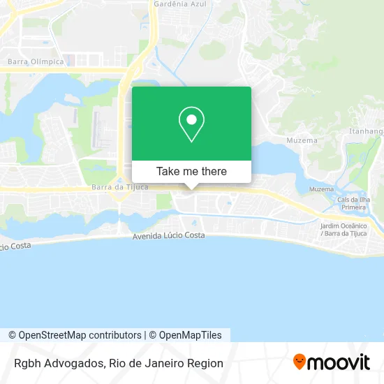 Rgbh Advogados map