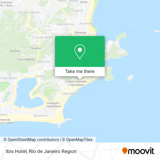 Ibis Hotel map