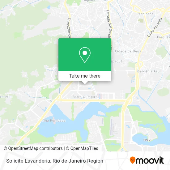 Solicite Lavanderia map