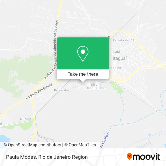 Paula Modas map