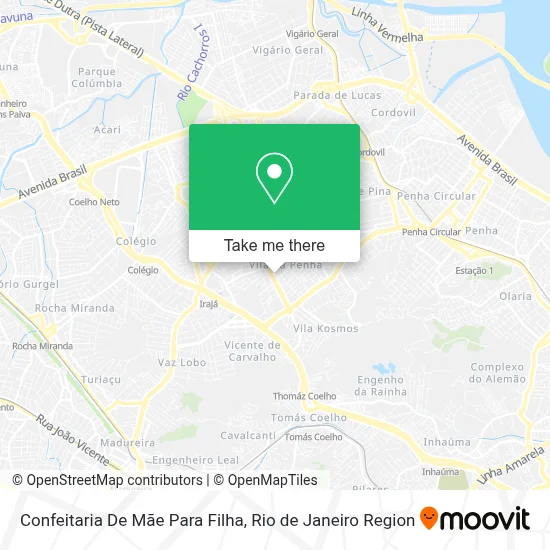 Confeitaria De Mãe Para Filha map