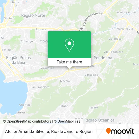 Atelier Amanda Silveira map