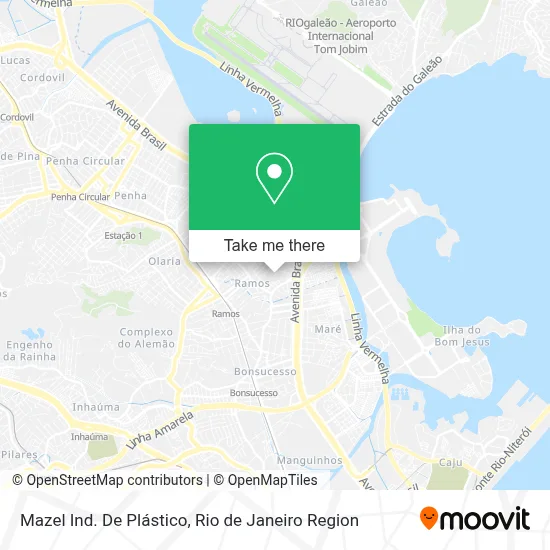 Mazel Ind. De Plástico map