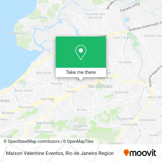 Maison Valentine Eventos map