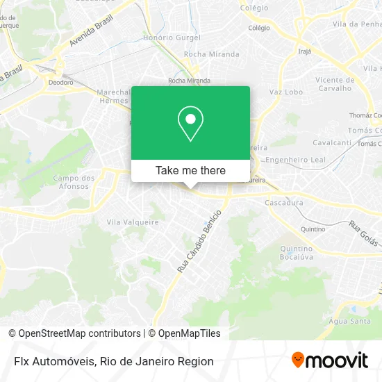 Flx Automóveis map