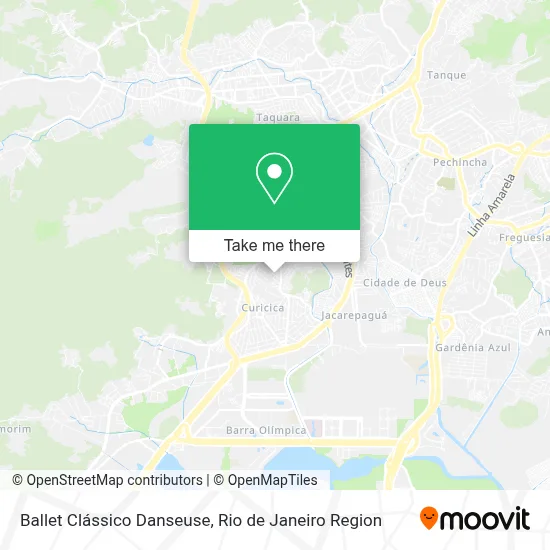 Ballet Clássico Danseuse map