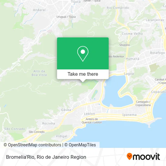 Bromelia'Rio map