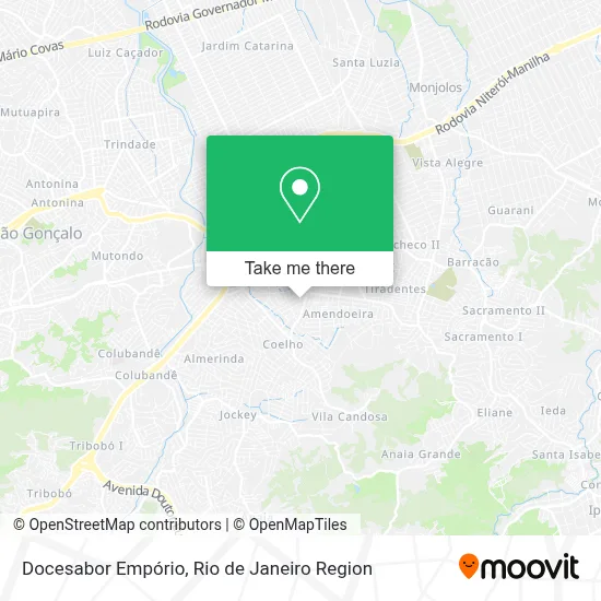 Docesabor Empório map