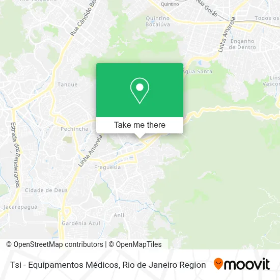 Tsi - Equipamentos Médicos map