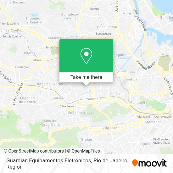 Guardian Equipamentos Eletronicos map