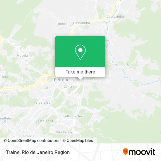 Traine map