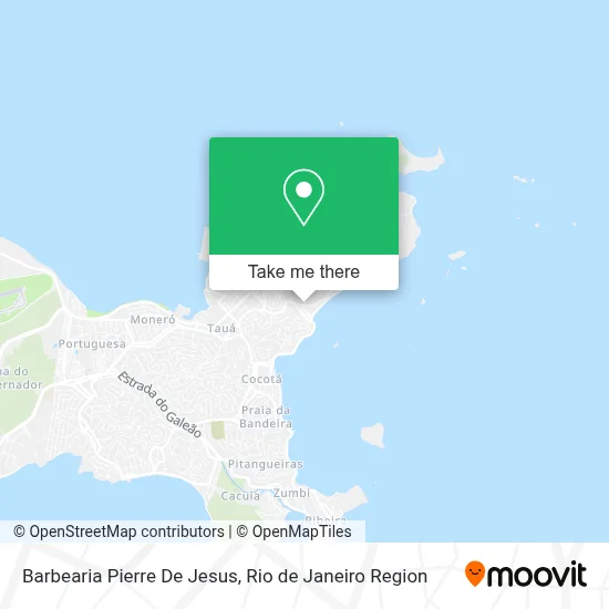 Barbearia Pierre De Jesus map