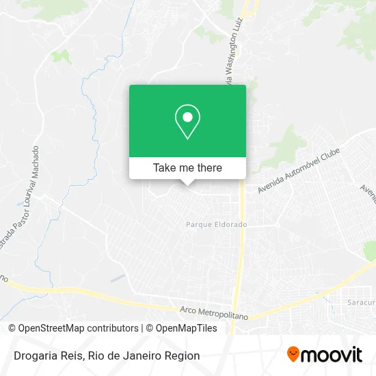 Drogaria Reis map